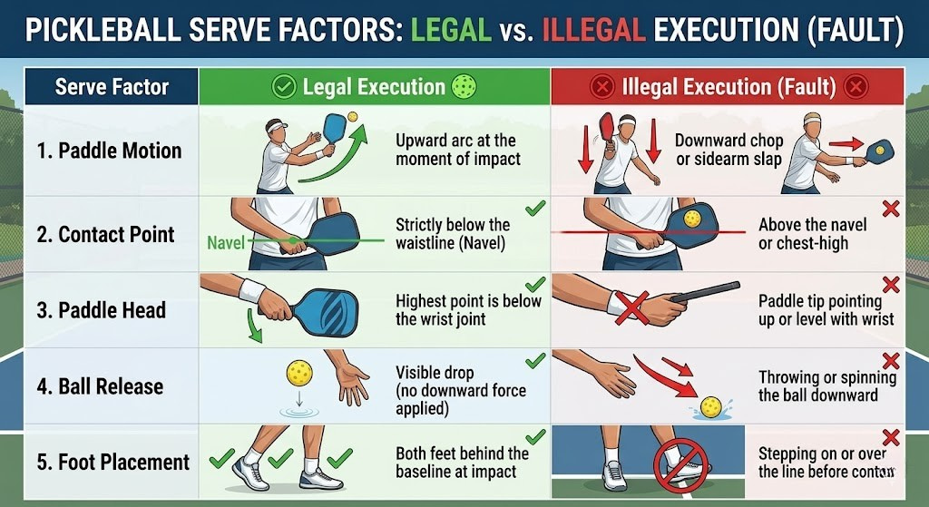 Pickleball Serving Rules