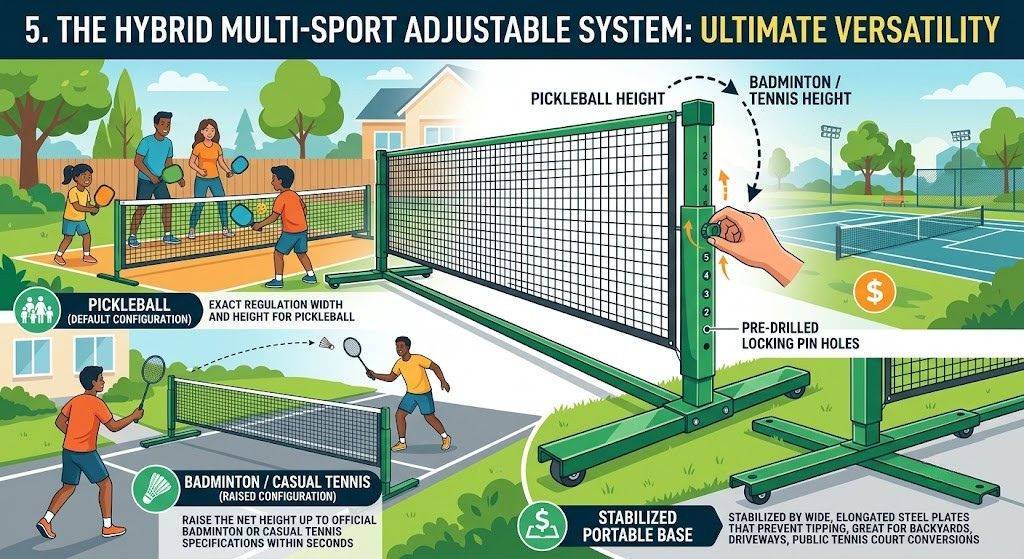 Best Portable Pickleball Nets (5)