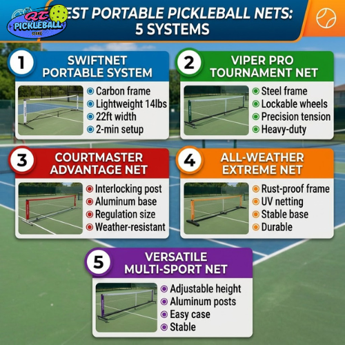 Best Portable Pickleball Nets