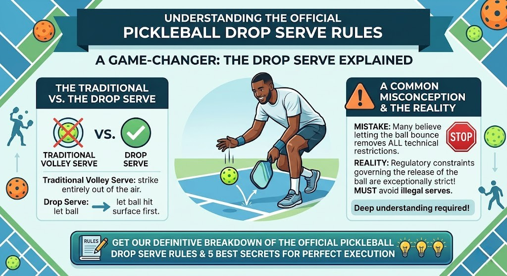 Pickleball Drop Serve Rules
