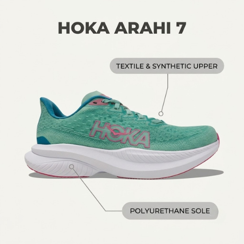 HOKA Arahi 7 women's road running shoe